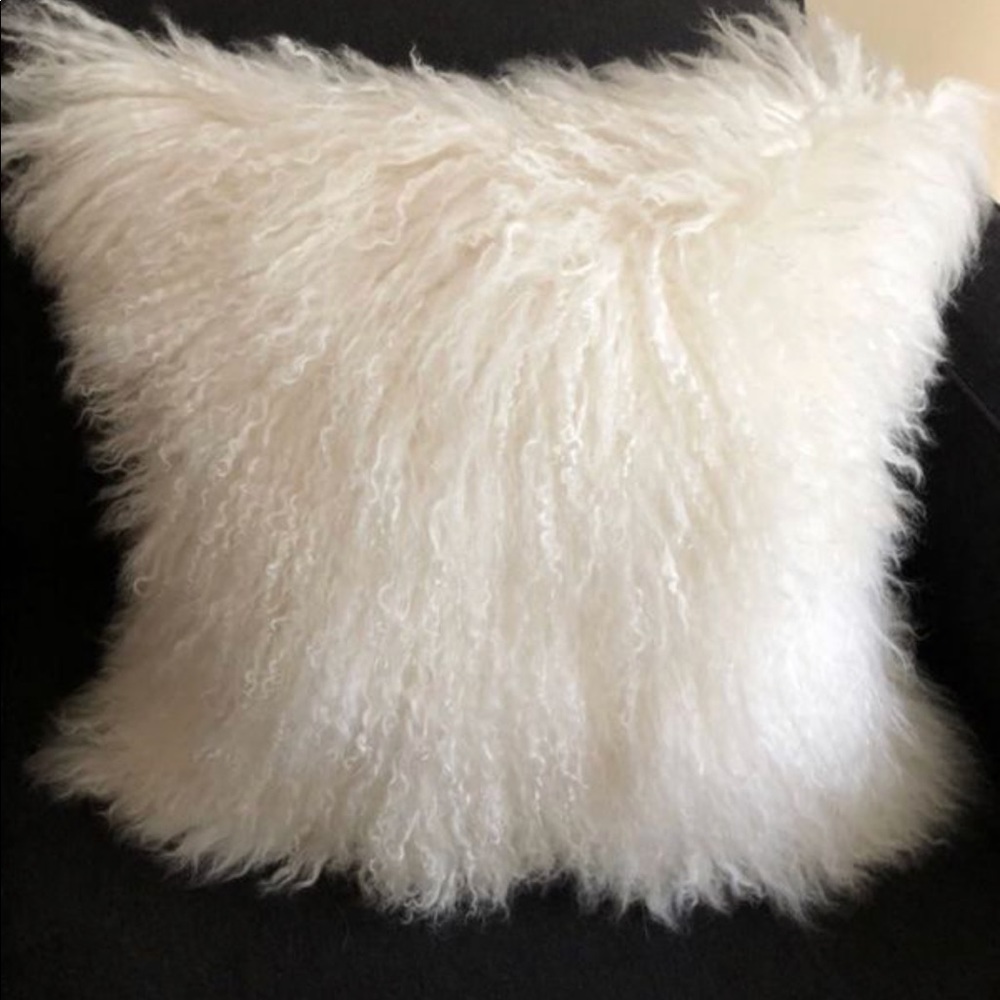 Lamb Fur Pillows (Real Fur)